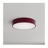 Brilagi - Plafonska svetiljka CLARE 3xE27/24W/230V prečnik 40 cm bordo