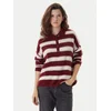 ONLY Pulover Talio 15358606 Bordo rdeča Regular Fit
