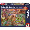 Sestavljanka puzzle 2000 delna Schmidt Zmajev Zaklad