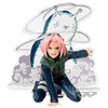 BANPRESTO Naruto Shippuden Panel Spectacle Sakura Haruno figure 9cm