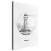 artgeist Slika Na Platnu Black And White Lighthouse
