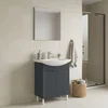 HANAH HOME Kupatilski ormarić sa umivaonikom i ogledalom (2 komada) Purus 65 469