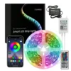 RGB LED trak 12V 10m IP20 komplet z aplikacijo za telefon LED daljinski upravljalnik