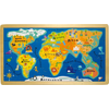 small foot Rahmenpuzzle Weltkarte 4240