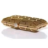 Zlata clutch torbica