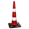 Dvodelni putarski čunj HDPE 75 cm