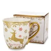 Porcelanasta božična skodelica 560 ml v okrasni škatli