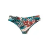 BUFFALO Bikini hlačke  slonovina / cijansko modra / rjasto rjava / črna