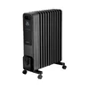 Sencor - uljni radijator sa 11 rebara 1000/1200/2400W/230V Wi-Fi crni