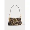 STEVE MADDEN Torba za čez ramo Blyon-L rjava/črna
