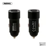 Remax Auto punjač Rechan Series RCC220, 2.4A, 2×USB-A, Crni