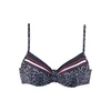 LASCANA Bikini zgornji del Minimal, modra