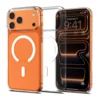 Maska Spigen Liquid Crystal Mag MagSafe za iPhone 17 Pro Max/ 18 Pro Max clear/white