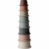 Mushie Stacking Cups Toy igrača 3v1 Original 8 kos