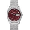 Ročna ura Fossil Machine FS6014 Burgundy/Silver