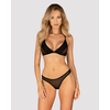 Sexy veš set 2-delni Latinesa crni - M/L