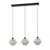 Eglo 44001 - Luster na sajli MIDSUMER 3xE27/40W/230V krem