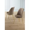 HANAH HOME Set 6 stolica Pefa Cappuccino Gold