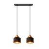 Luster na kablu EDISON 2xE27/15W/230V