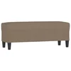 Vidaxl Klop taupe 100x35x41 cm blago