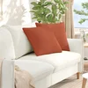 Jastučići za sofu 2 pcs Crvena narančasta 50 x 50 cm