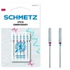 Schmetz Igle Embroidery Stick Mix, NM 75-90