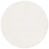 Vidaxl Mizna plošča bela O70x2,5 cm trdna borovina