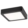 Rabalux Plafonjera Shaun2, 24W, 3000K, Kvadratna, Crna