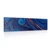 Slika modra abstrakcija - 120x40
