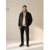 Sinsay - Topla puffer bomber jakna - crno