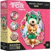 Trefl Wood Craft Origin sestavljanka Happy Treemen 50 kosov