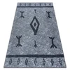 eoshop Preproga ANTIKA 119 tek, moderna azteška, pralna - siva ( - Velikost: 160x220 cm)