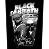 Black Sabbath Never Say Die Našitek za šivanje 36 x 30 cm