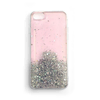 Wozinsky Star Glitter silikonska futrola za Apple iPhone 12/iPhone 12 Pro - Svijetlo roza KP8723