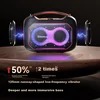 Shinco Bluetooth karaoke zvučnik sa 2 mikrofona ST-8, Dolby, LED, Crni