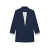 Anna Field Blazer temno modra