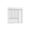 shumee Vložek za jedilni pribor MAX | Model 50 (450x490 mm) | Bela