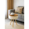 Hanah Home pomoćni sto Zgn, beli