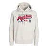 JACK & JONES Majica rdeča / črna / pegasto bela
