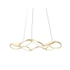 Betaspots - moderen LED lestenec zlata 81cm