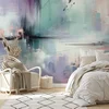 Tapeta pastelni abstraktni potezi s čopičem - 245x165