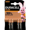 Duracell Baterija alkalna, AAA, 1,5 V, blister 4 kom. - AAA B4