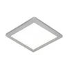 MASTER Lampa LED nadgradna 12W 29,5x29,5cm 4000K srebrna