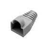 ALANTEC sivi pokrovček za vtič RJ45