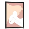 Plakat ženska izvirnost - 60x90 white