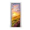 tulup.si Samolepilni tapete na vratih Sunset gora 85x205 cm