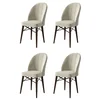Hanah Home Set stolica Ritim, 44x96x42 cm, 4 komada, Krem-braon