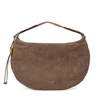 Ročna torba Coccinelle VCB Coccinellethess Suede Bim E1 VCB 13 01 01 Temno bež