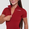 GymBeam Women‘s Ignite Cropped T-shirt Dark Red