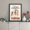Wallity Uramljena slika Funfair, 55x75 cm